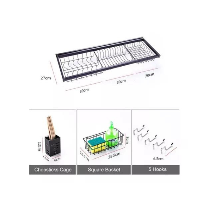 Escurridor De Platos Inoxidable Para Cocina De 85 cm